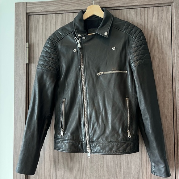 All Saints Leather Jacket - Picture 1 of 1
